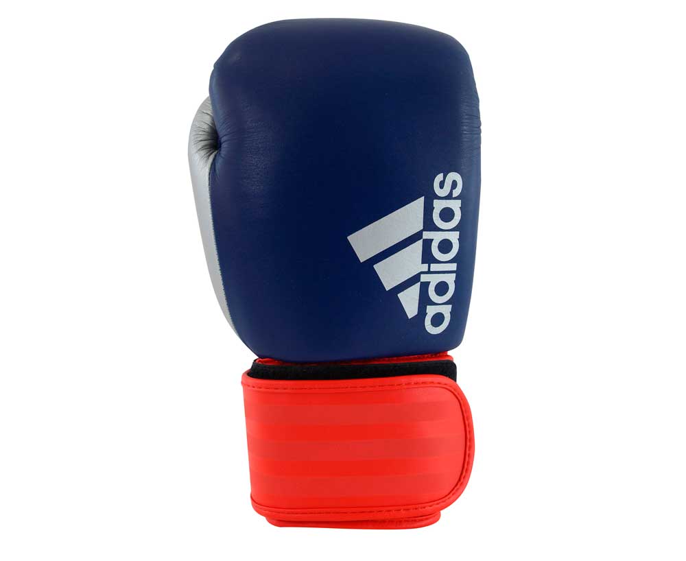 Боксерские перчатки Adidas Hybrid 200 сине красно