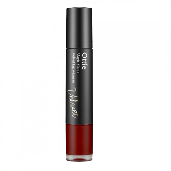 

Помада для губ Ottie Magic Grace Velvet Lip Mousse-Noble_Burgundy