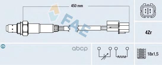фото Лямбда-зонд fae 77476