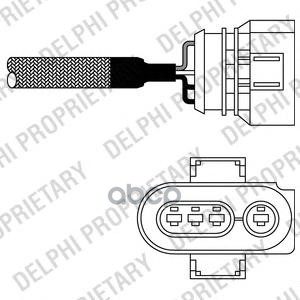 фото Лямбда-зонд delphi es1096712b1