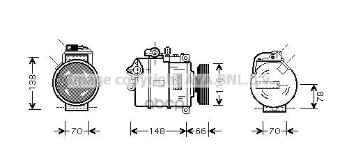 фото Компрессор кондиционера ava quality cooling aiak247