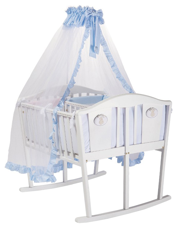 фото Набор в люльку для двойни feretti baby beddings culla gemelli doppio nido enchant