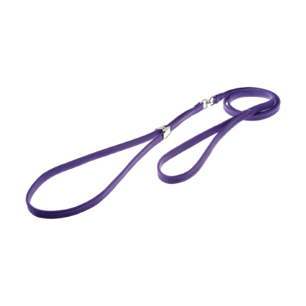 фото Ринговка для собак show tech, нейлон, фиолетовый, длина 1.21 см