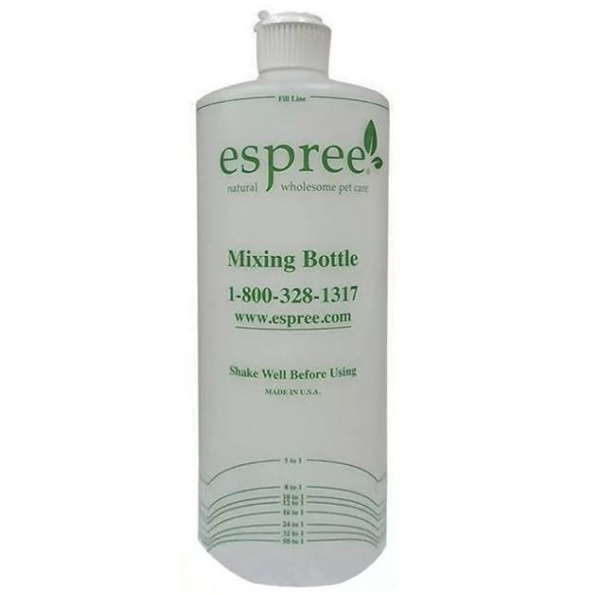 фото Мерная бутылка espree mixing bottle, пластик, 946 мл