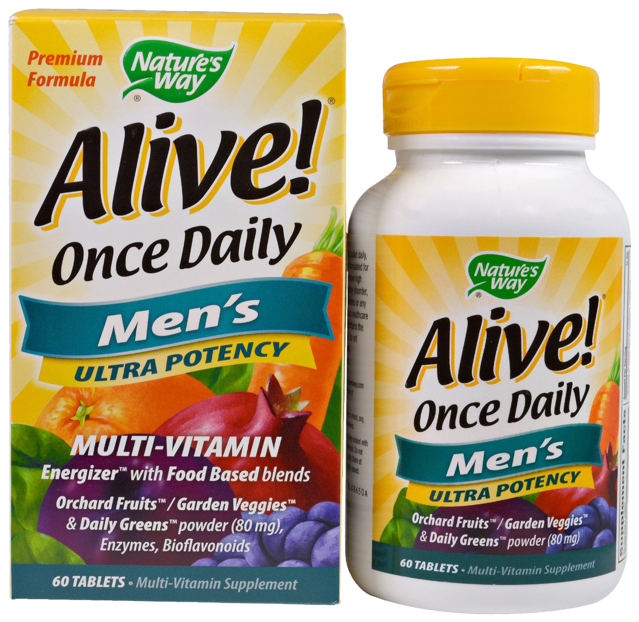 фото Витаминный комплекс nature's way alive! once daily men's таблетки 60 шт.