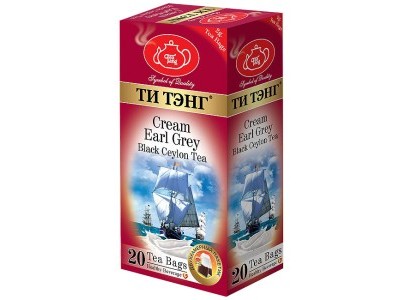 

Чай черный в пакетиках для чашки Ти Тэнг Cream Earl Grey 20*2 г