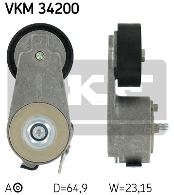 

Натяжной ролик SKF VKM 34200