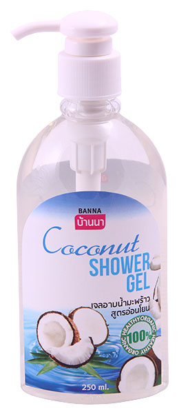фото Гель для душа banna coconut shower gel 250 мл
