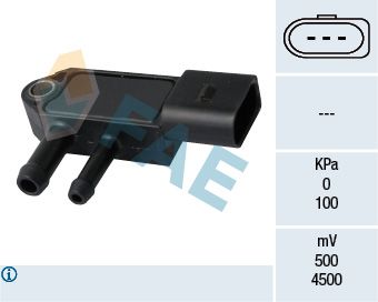 

Датчик, давление выхлопных газов FAE 16112