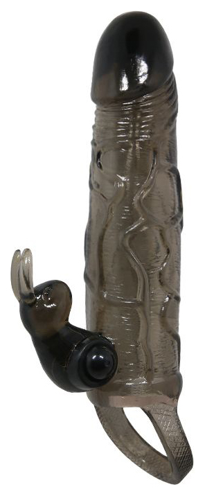 Насадка-удлинитель Baile с вибрацией дымчатый