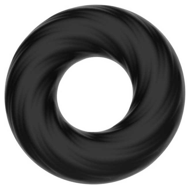 фото Эрекционное кольцо baile super soft черный