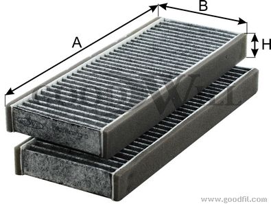 

Фильтр салона Goodwill AG 161 2K CFC