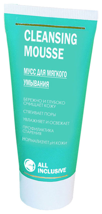 фото Мусс для лица all inclusive cleansing mousse 50 мл