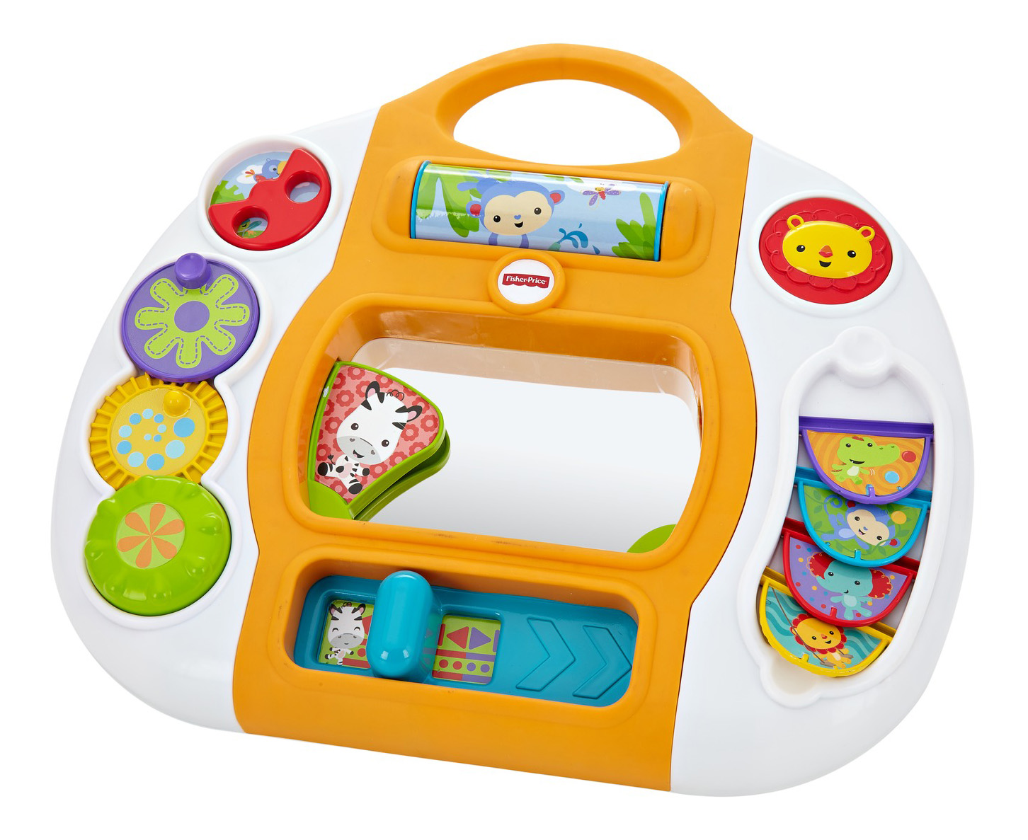 фото Развивающая панель fisher-price друзья из тропического леса