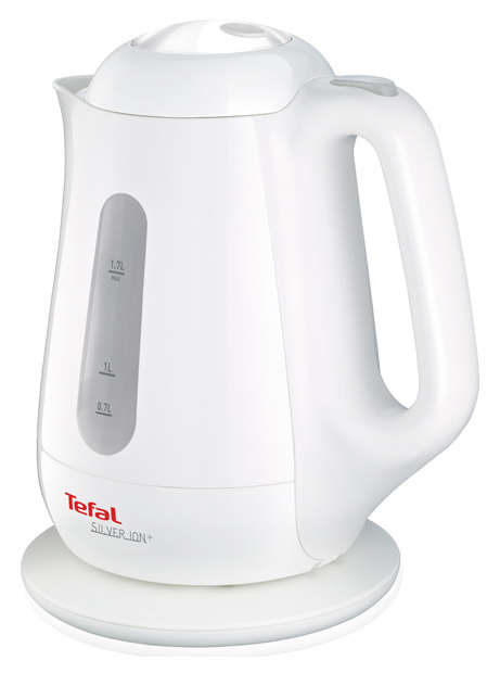 фото Чайник электрический tefal silver ion ko511030 white