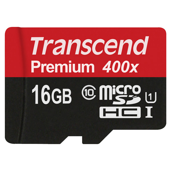 Карта памяти Transcend Micro SDHC TS16GUSDCU1 16GB