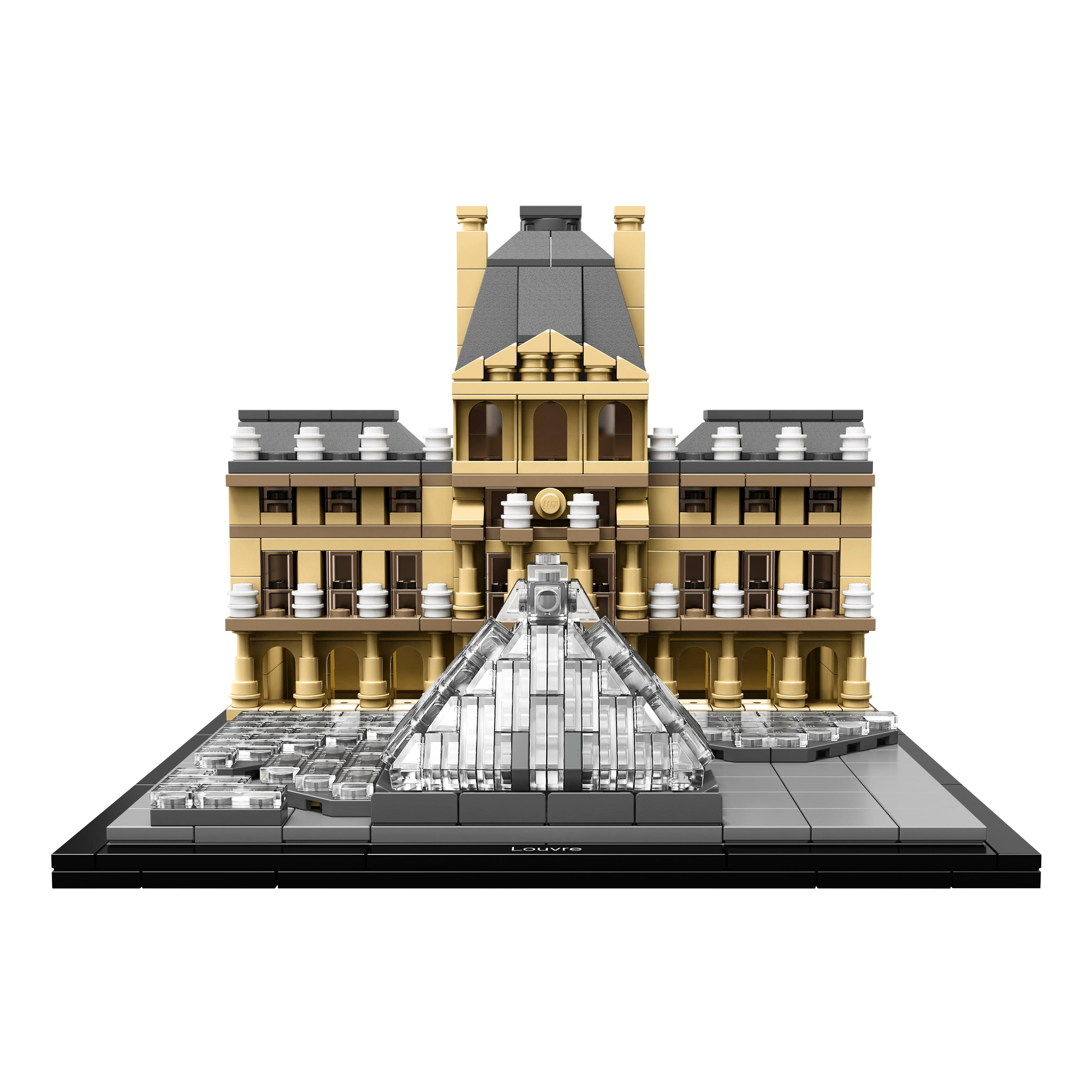 Конструктор LEGO Architecture Лувр (21024) архитектурная колористика и пластические искусства