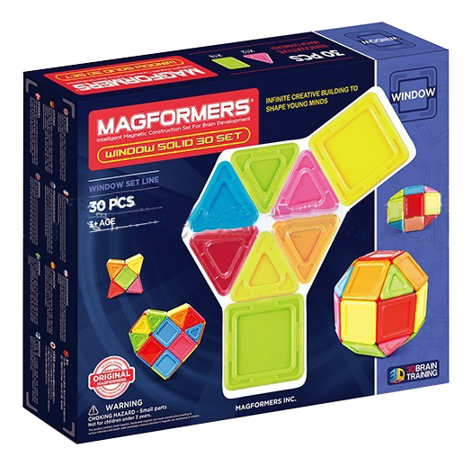 фото Конструктор магнитный magformers window solid 30 деталей