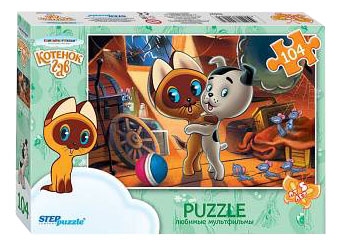 

Пазл Step Puzzle 104 детали, котенок Гав 104 детали
