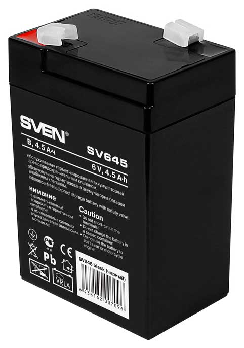 фото Аккумулятор для ибп sven sv645