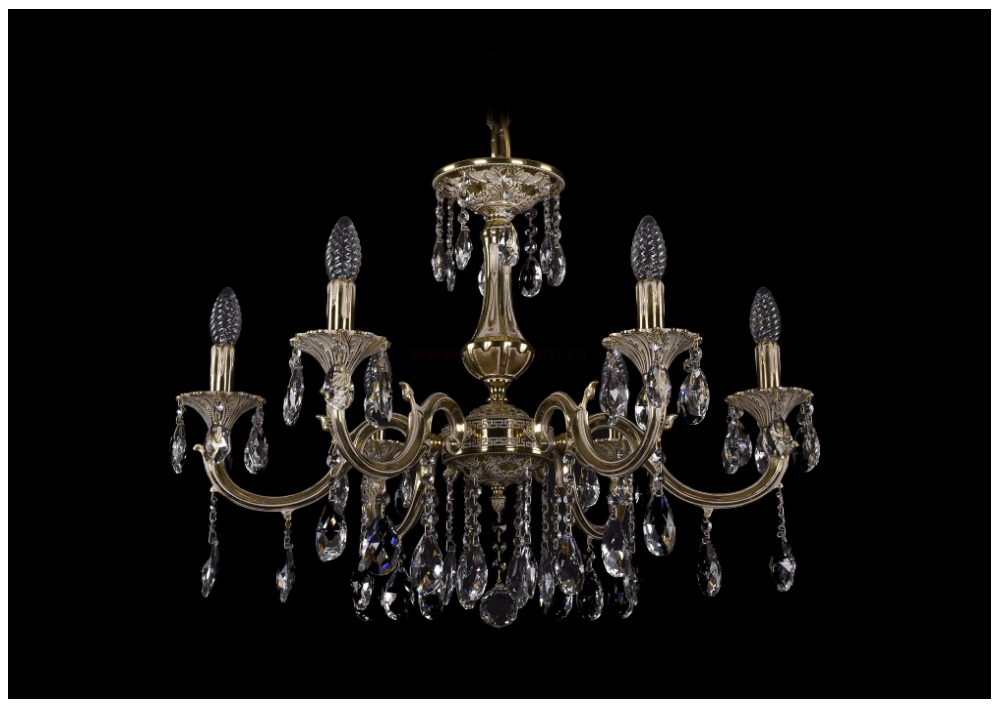 

Люстра подвесная Bohemia Ivele Crystal 1702/6/265/A/GI, 1702/6/265/A/GI