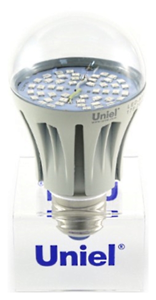 фото Лампа светодиодная для растений (09645) e27 9w led-a60-9w/sp/e27/cl uniel