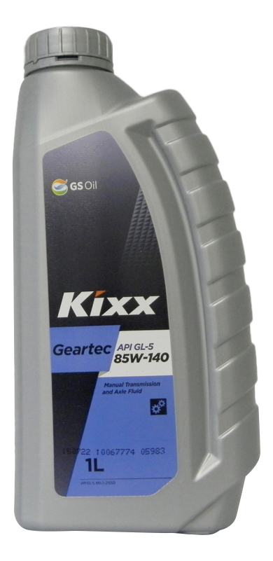 Трансмиссионное масло Kixx Geartec 85w140 1л L2984AL1E1