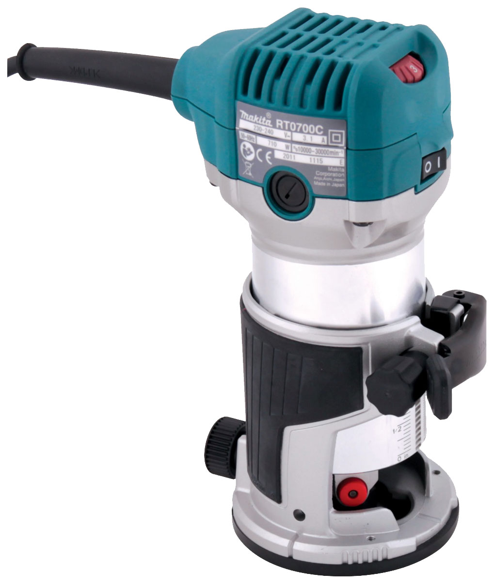 Сетевой фрезер Makita RT0700C фрезер сетевой кромочный спец мфу 800 800 вт