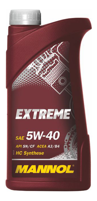 Моторное масло Mannol Extreme 5W40 1л
