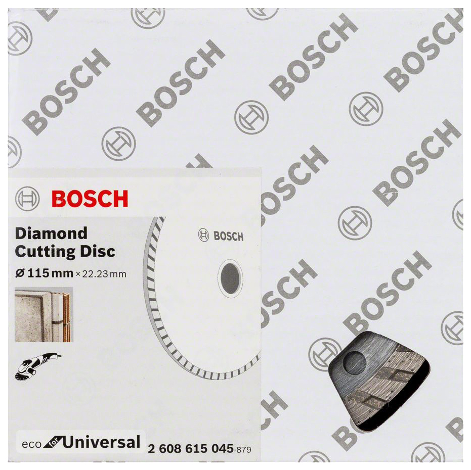 фото Диск отрезной алмазный bosch eco univ,turbo 115-22,23 2608615045