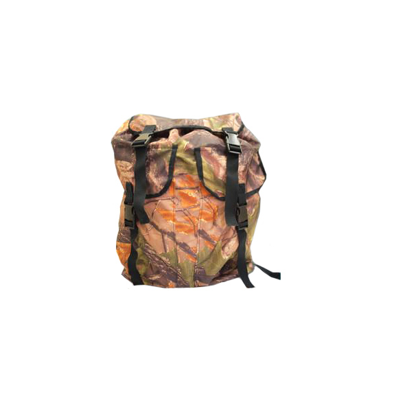 Туристический рюкзак Чайка Дачник 35 л коричневый/зеленый/оранжевый