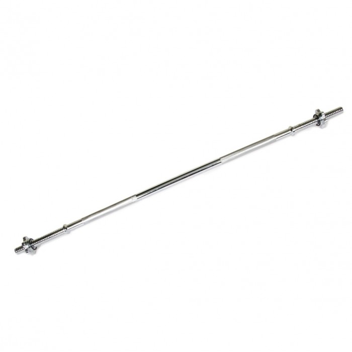 Гриф для штанги прямой MB Barbell MB-BarM25-1800B 180 см, 25 мм