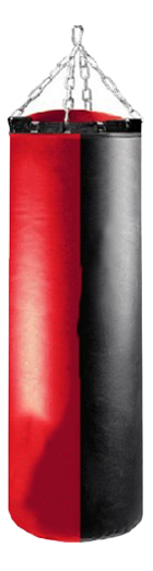 Боксерский мешок Премиум РК 35 кг черно-красный