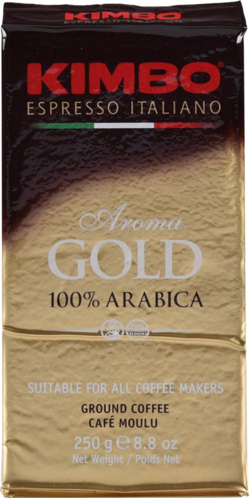 фото Кофе молотый kimbo aroma gold 100% arabica 250 г