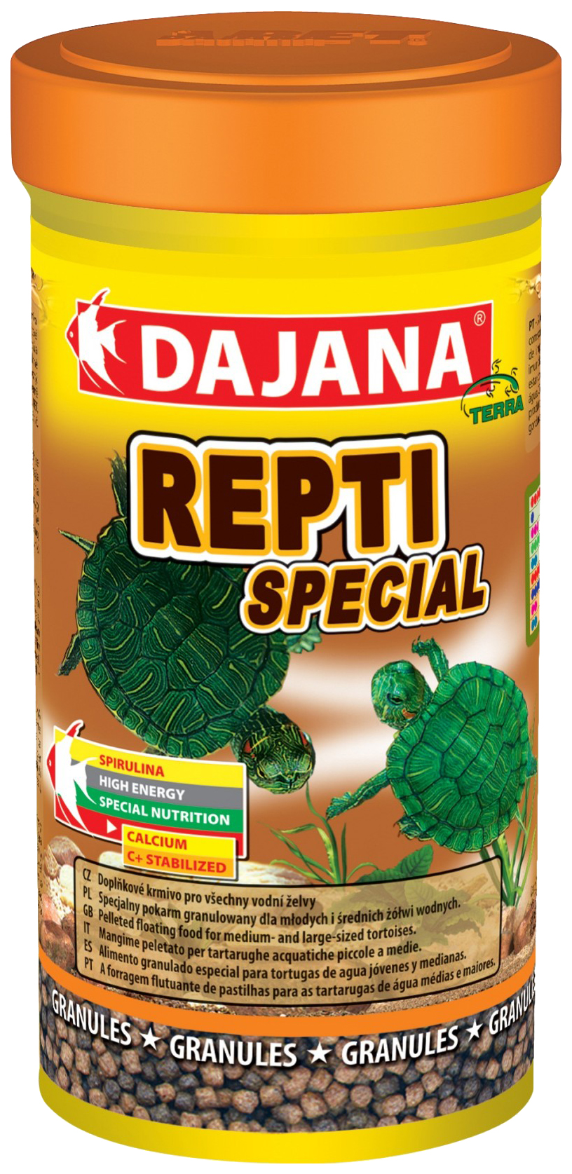 

Корм для рептилий Dajana Repti Special, 250мл