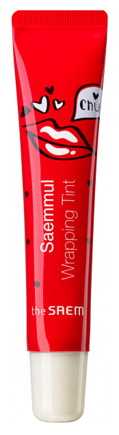 Тинт для губ The Saem Saemmul Wrapping Tint RD01 Red berry 15 г