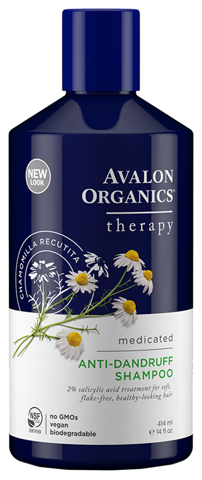 Шампунь Avalon Organics Anti Dandruff Shampoo 414 мл шампунь avalon organics volumizing rosemary 325 мл