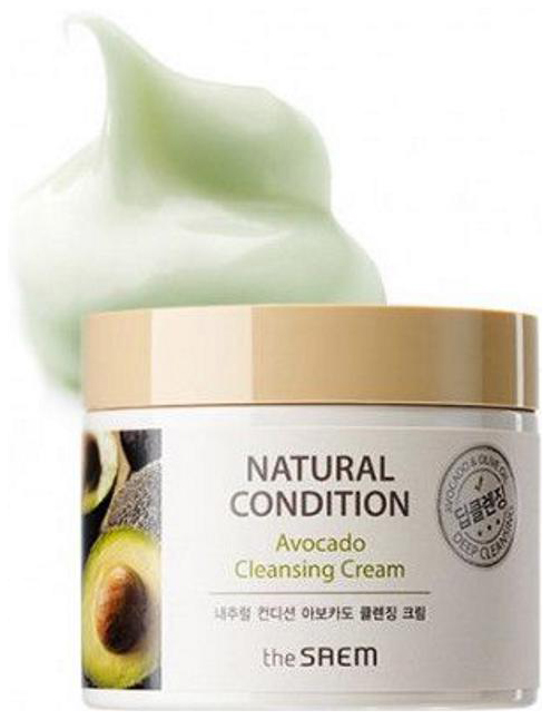 

Крем с авокадо очищающий The Saem Natural Condition Avocado Cleansing Cream 300 мл, Avocado Cleansing Cream