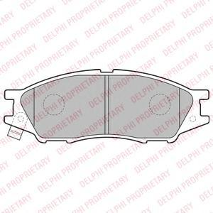 

Тормозные колодки DELPHI дисковые LP2184