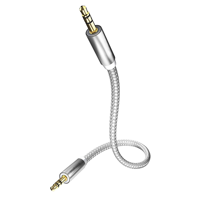 фото Кабель межблочный in-akustik premium mp3 audio cable 3,5 phone plug 0,75m