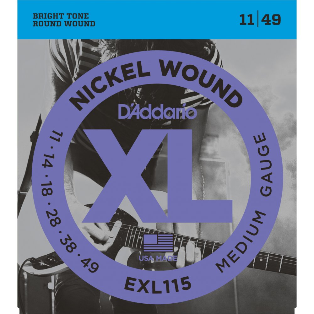 фото Струны для электрогитары d addario exl115 d'addario