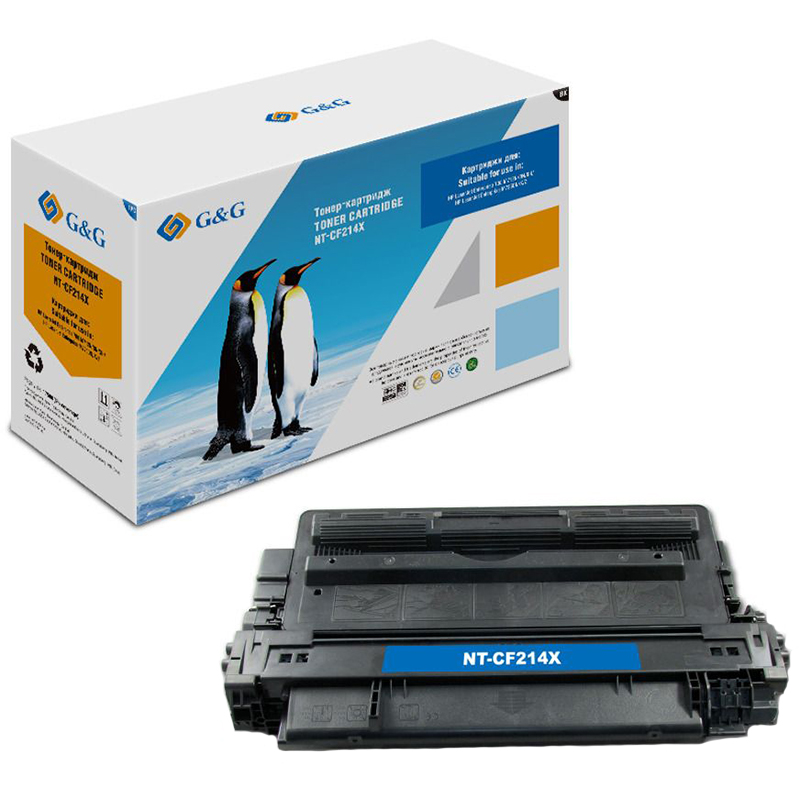 Картридж для лазерного принтера G&G NT-CF214X, черный