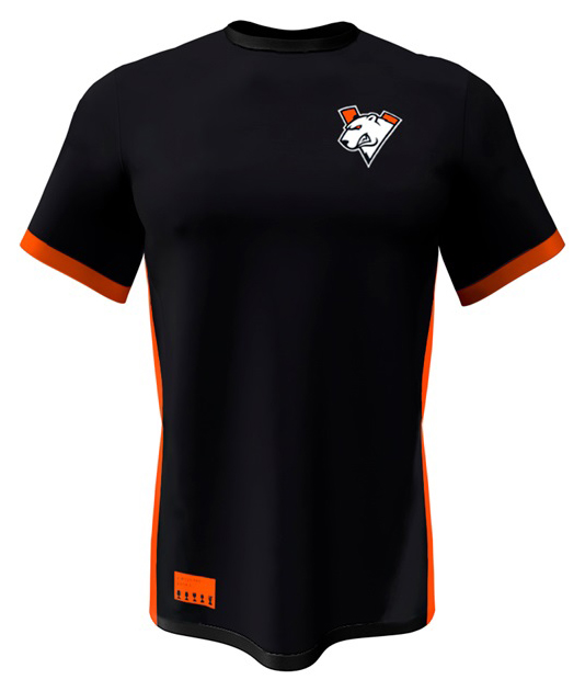 фото Футболка мужская virtus.pro fvpjersey19 черная xs