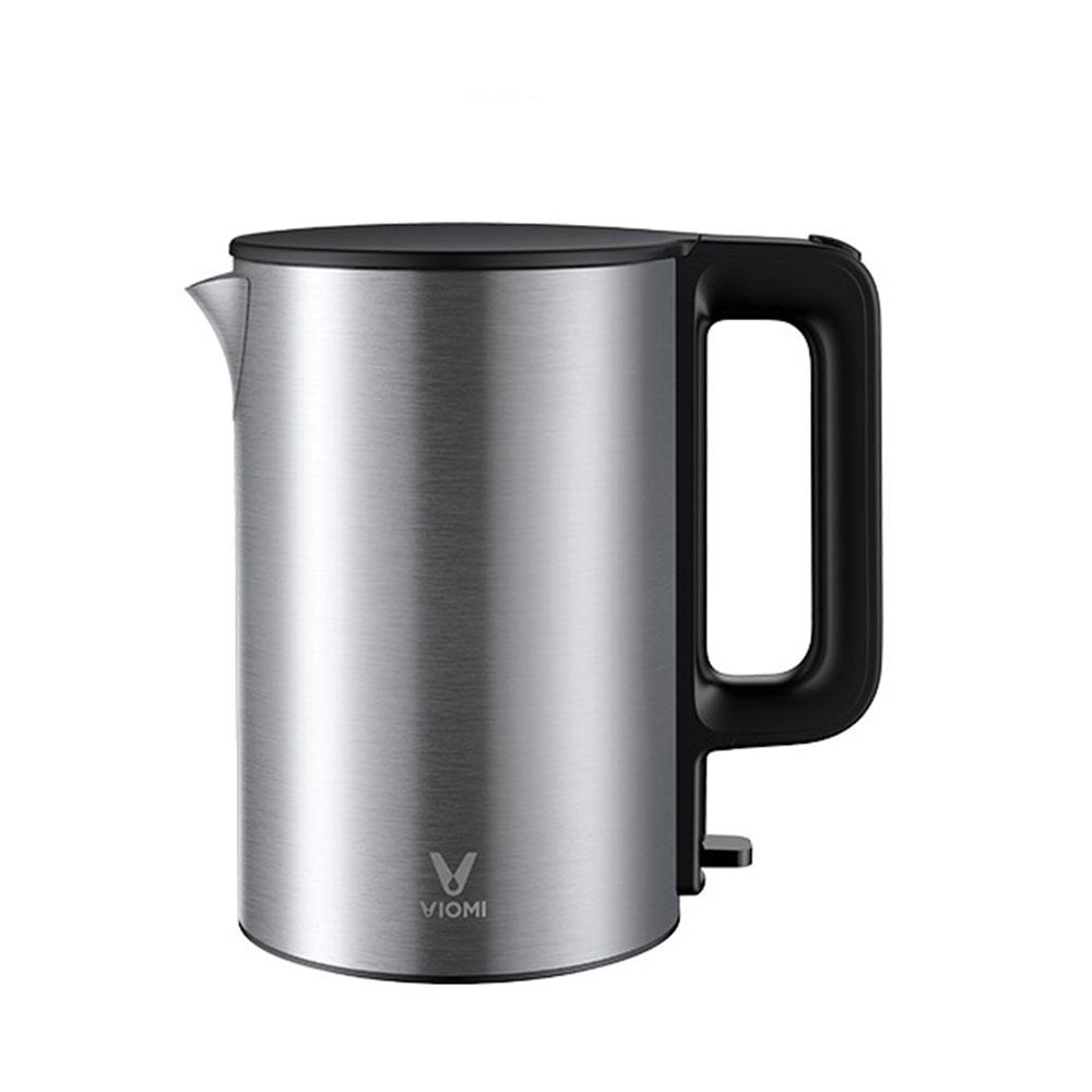 Чайник электрический Viomi V-MK151B 1.5 л серебристый 500 мл lixada с двойными стенками титановая чашка для пива чашка для воды сока чашка для чая кружка для домашнего офиса кемпинга пешего туризма