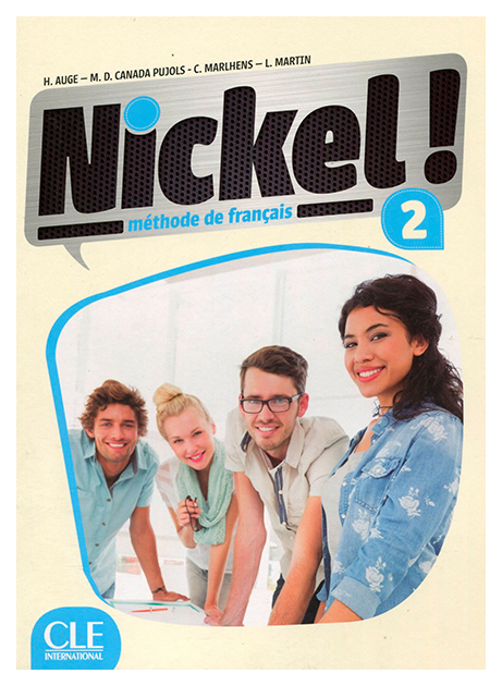 фото Книга cle international "nickel! 2 methode francais (+ dvd)"