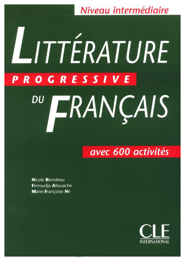 фото Книга cle international "litterature progressive du francais intermediaire"