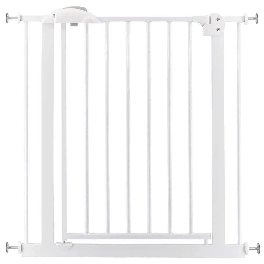 Ворота безопасности для детей Baby Safe белые 75-85 см geuther ворота безопасности vario safe 74 85 см оргстекло