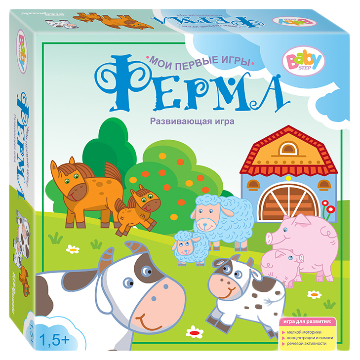 

Развивающая игра "Ферма", Baby Step