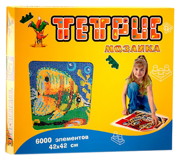 

Тетрис-мозаика "Рыбка"