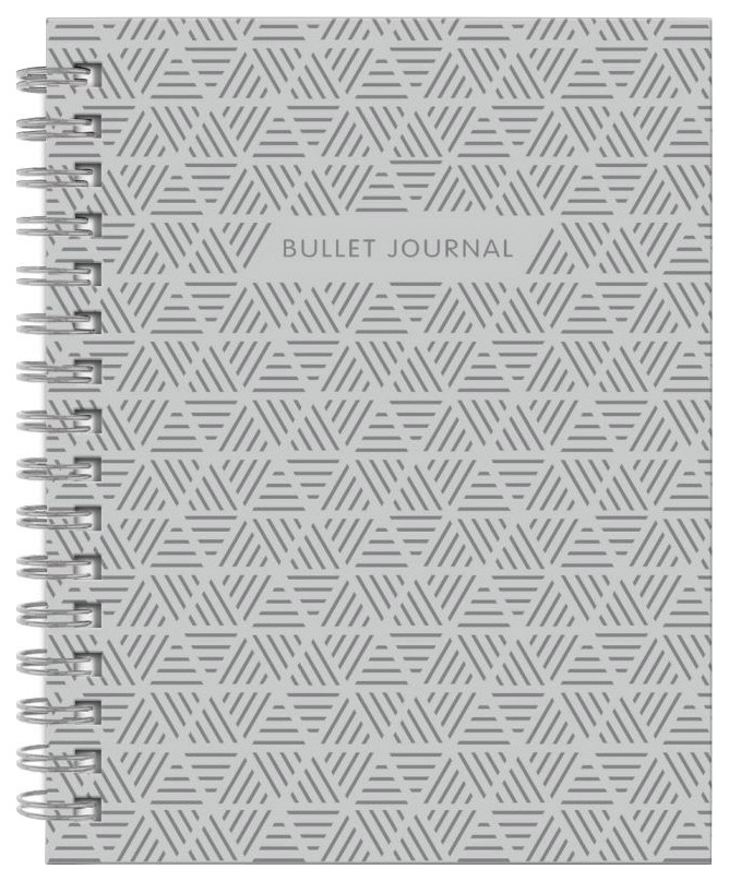 

Творческий блокнот Бомбора Bullet Journal Серый